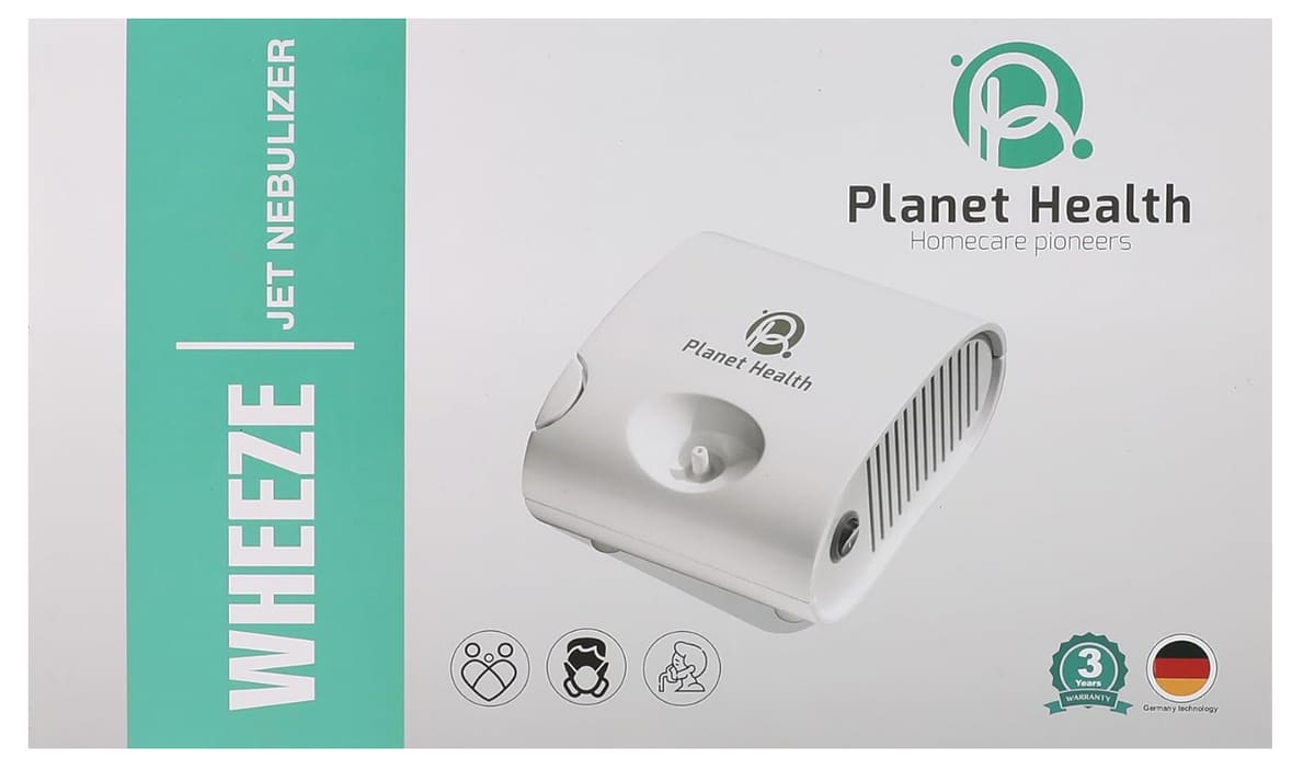 (PLANET HEALTH WHEEZE JET) جهاز نيبولايزر
