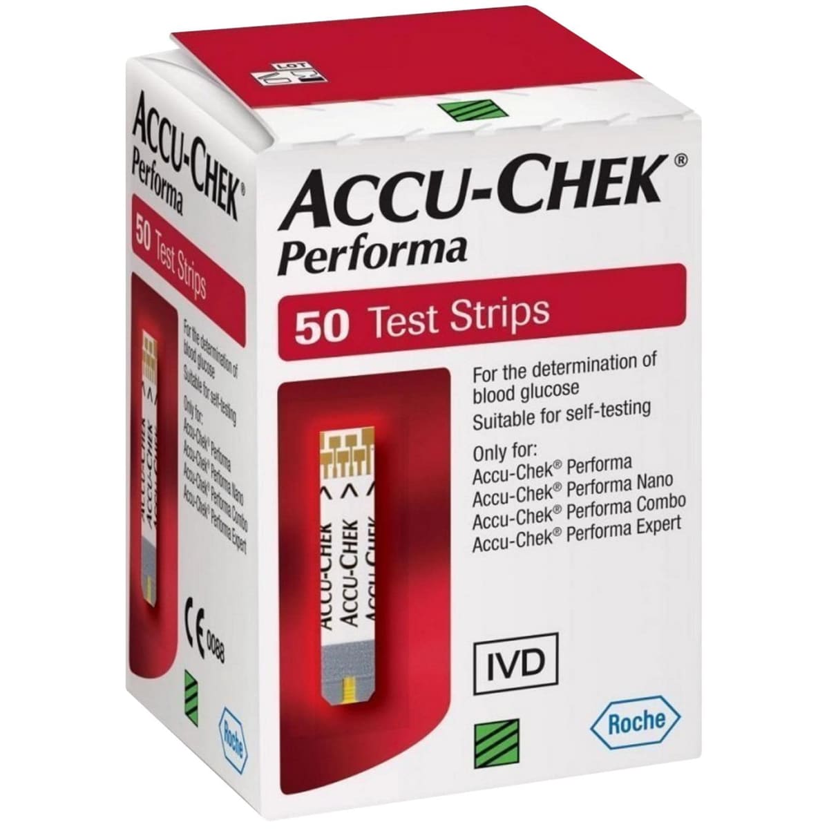 (Accu-Chek) Performa - شرائط قياس سكر اكواتشيك بيرفورما